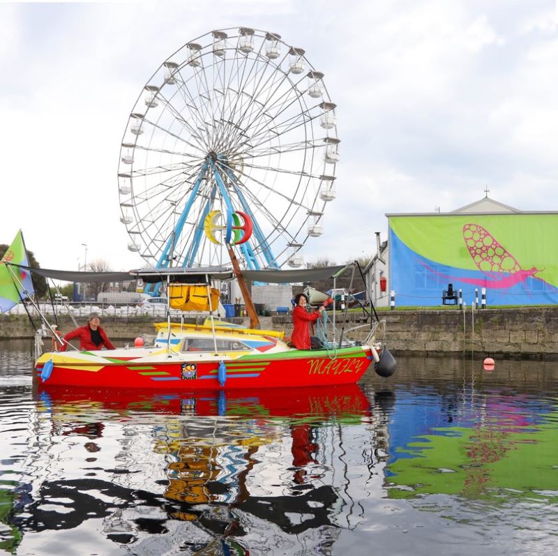 Eco Showboat at Naas Harbour Culture Night Sep 22 IWAI Kildare