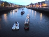 17 90 lights on Liffey by J Cahill