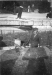 12 M Boat descending in Lowtown Lock c 1950s © Conroy Collection