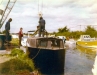 50 Lowtown boatbuilding - launch day © Conroy Collection