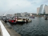 2012 0602 River Liffey boats waiting to cross into Spencer Dock by Declan Woolhead DSCN3446